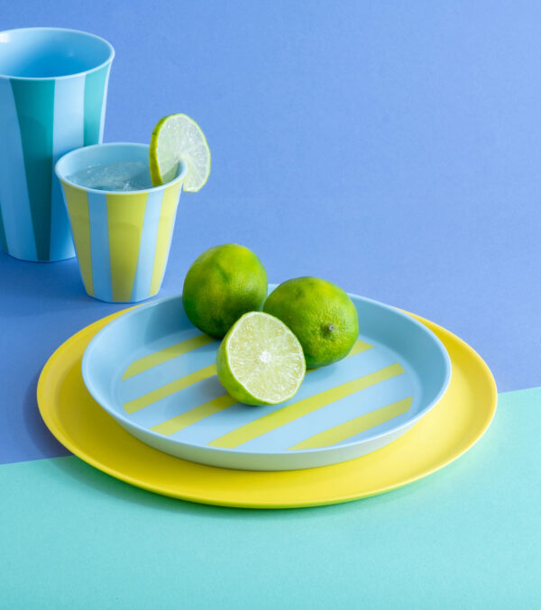Kleiner Teller Nora Plate Stripes, 20 cm – Bild 2