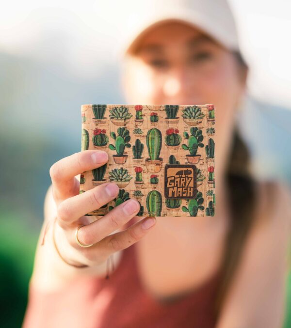 Cork wallet Cacti - Image 2