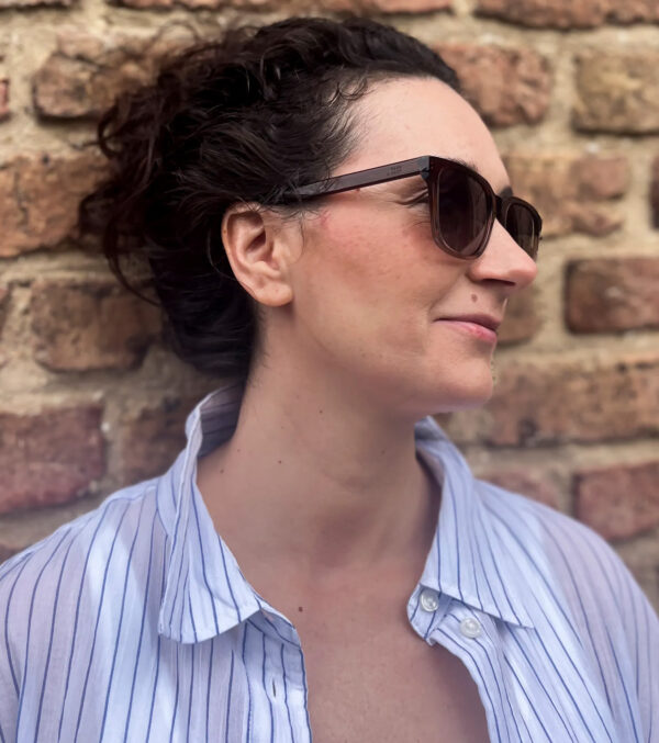 Savanna Brown Gradient Sunglasses - Image 8