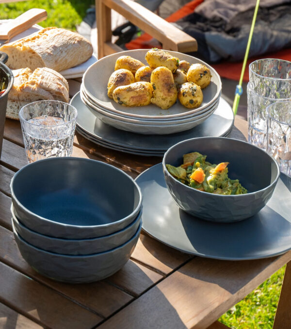 Schale Club Bowl 4er-Set ash grey – Bild 2