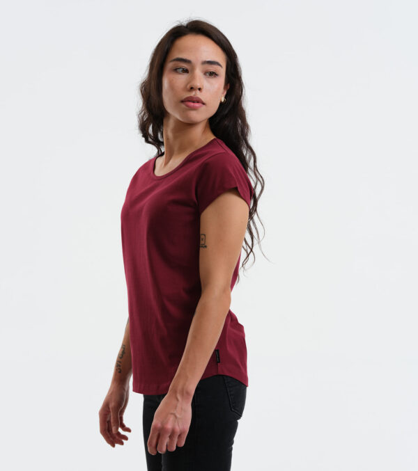 Shirt Asheville burgundy - Image 3
