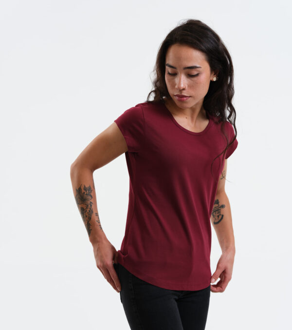 Shirt Asheville burgundy - Image 7