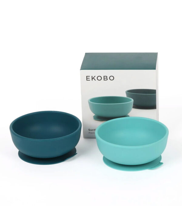 Set of 2 suction bowls, Blue Abyss / Lagoon - Image 5