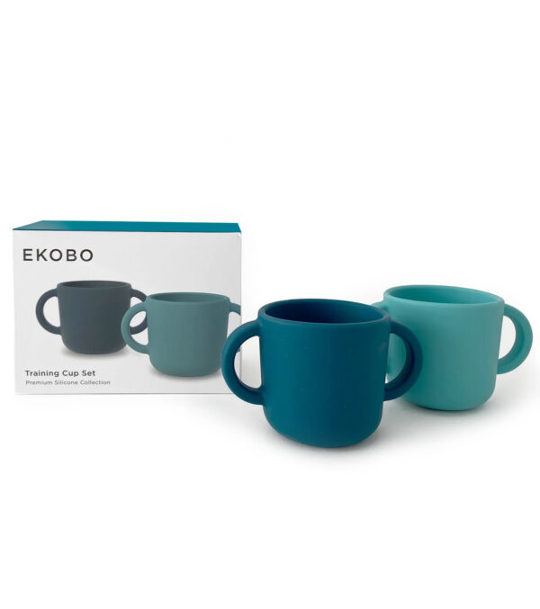 Set of 2 Training Cups Blue Abyss / Lagoon - Image 4