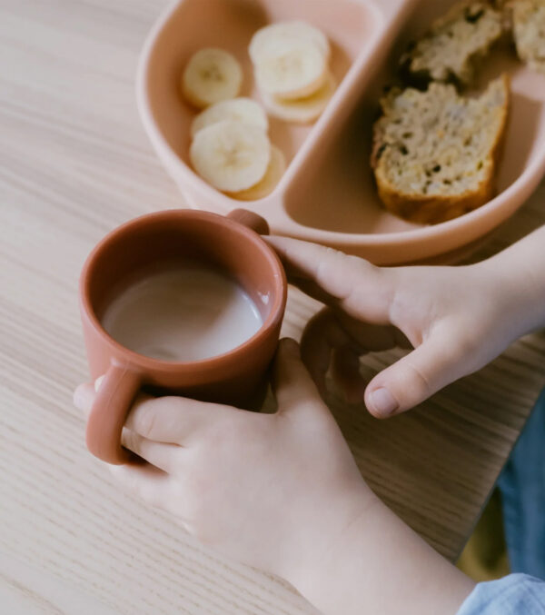 Set of 2 Training Cups Blush / Terracotta - Image 4