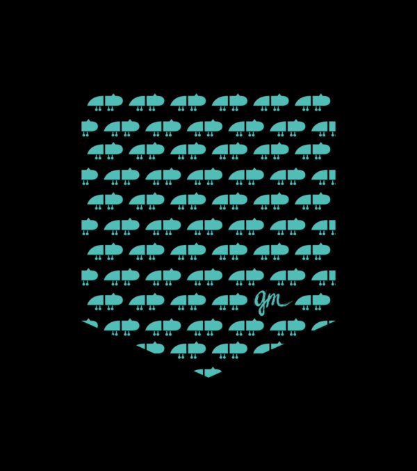 Shirt Playful Pocket Schwarz – Bild 3