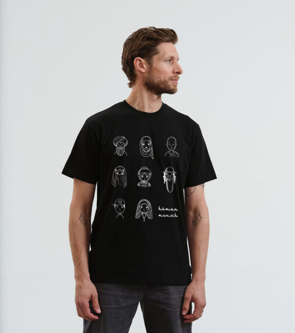Shirt Human Black - Image 3