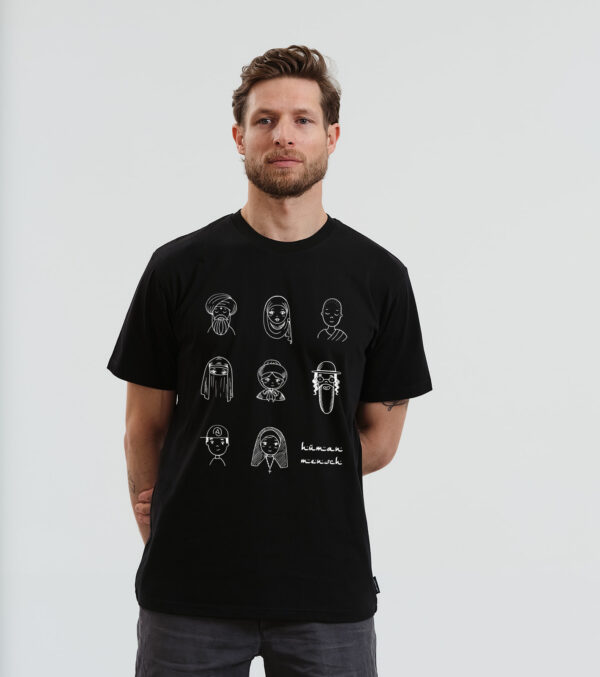 Shirt Human Black - Image 2