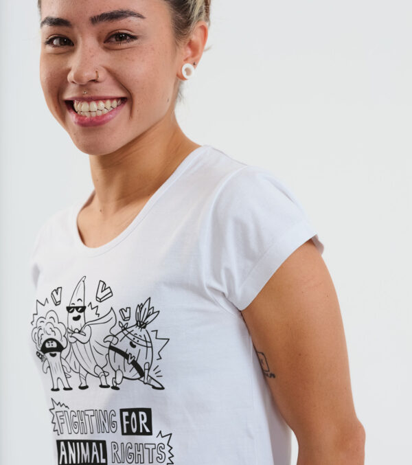 Shirt Asheville Fighting for Animal Rights – Bild 3