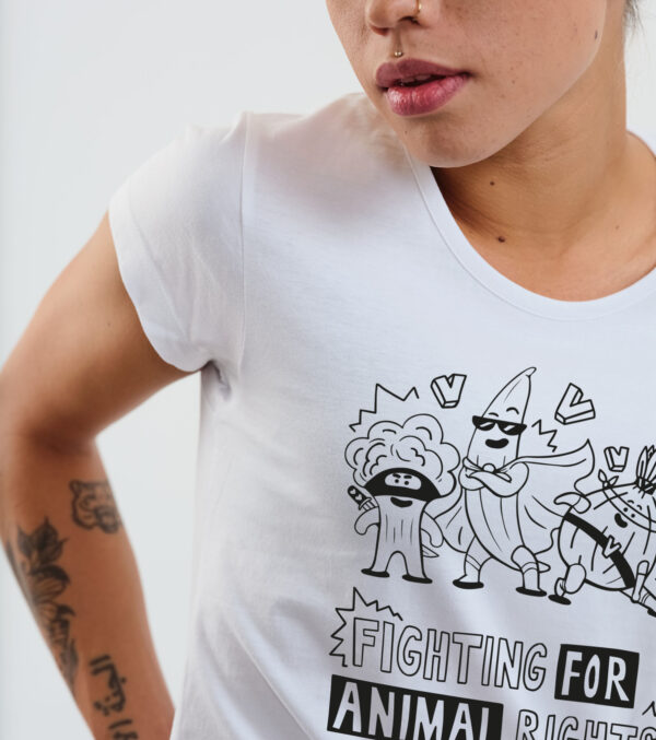 Shirt Asheville Fighting for Animal Rights – Bild 5