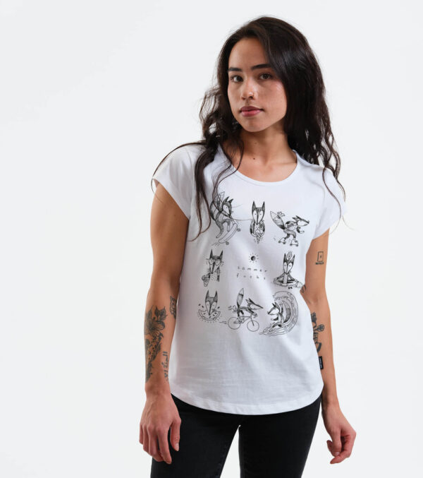 Shirt Asheville Sommerfuchs – Bild 5