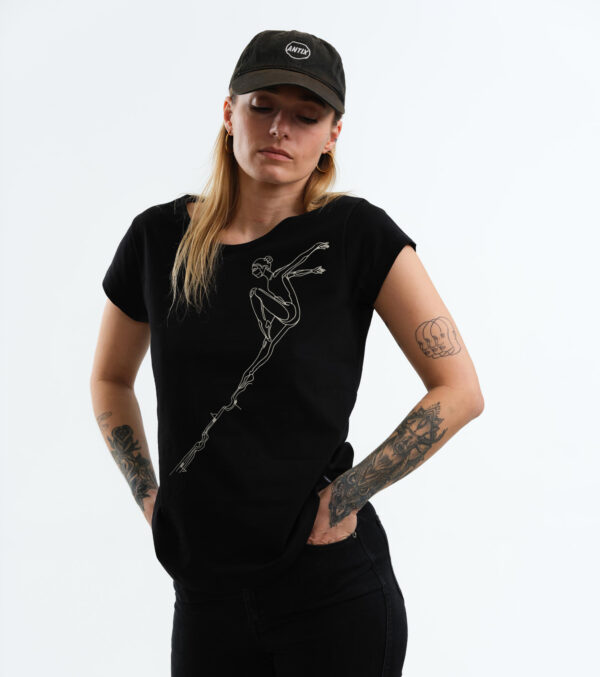 Shirt Asheville Tänzerin – Bild 3