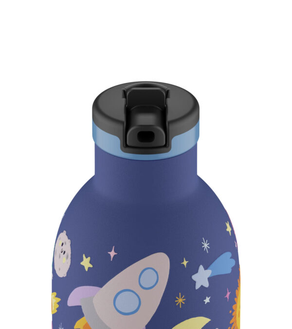0,33l Thermosflasche Space Friends mit Strohhalm – Bild 3