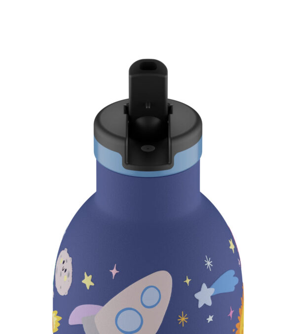 0,33l Thermosflasche Space Friends mit Strohhalm – Bild 4