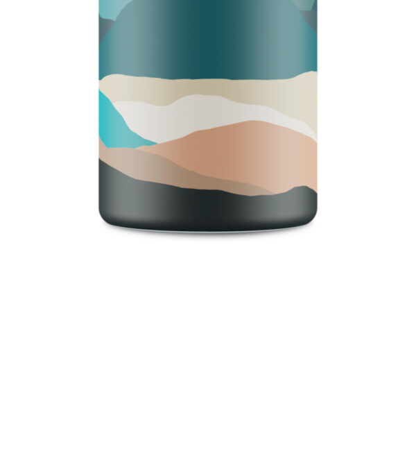 Edelstahl Trinkflasche Mountains – Bild 3