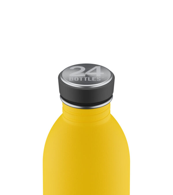 Edelstahl Trinkflasche Taxi Yellow – Bild 3