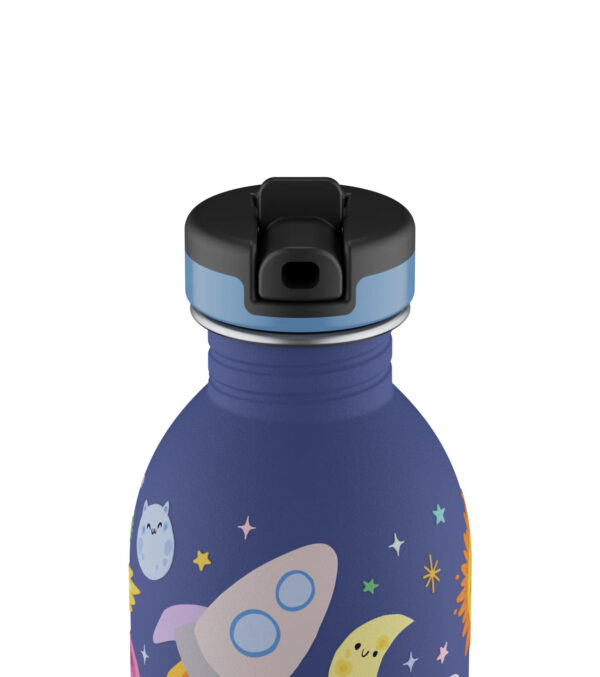 0,5l Trinkflasche Space Friends mit Strohhalm – Bild 3