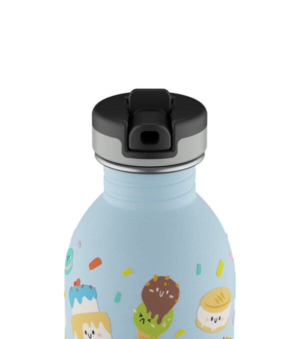 0,5l Trinkflasche Sweet Friends mit Strohhalm – Bild 3