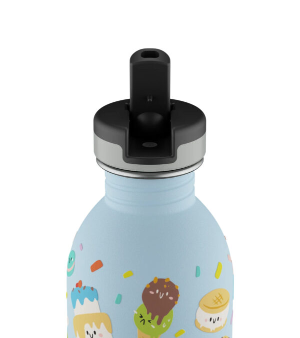 0,5l Trinkflasche Sweet Friends mit Strohhalm – Bild 4