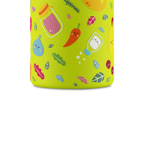 0,25l Trinkflasche Veggie Friends mit Strohhalm – Bild 5