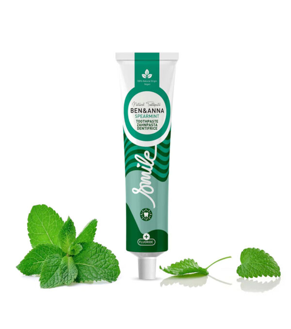 Zahnpasta Spearmint mit Fluorid, 75 ml – Bild 3