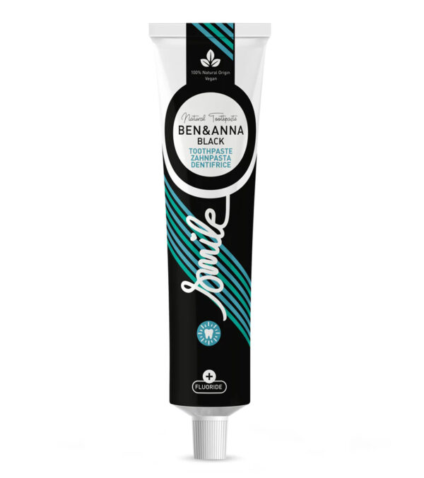 Zahnpasta Black mit Fluorid, 75 ml
