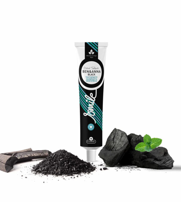 Zahnpasta Black mit Fluorid, 75 ml – Bild 4