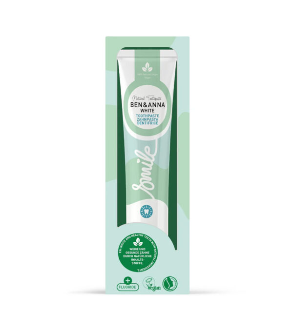 Zahnpasta White mit Fluorid, 75 ml – Bild 2