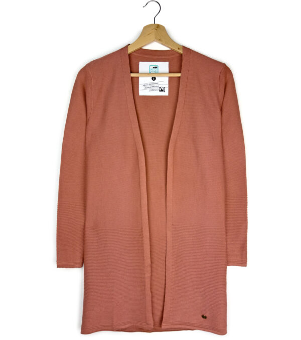 Cardigan Libby chutney aus Feinstrick – Bild 6