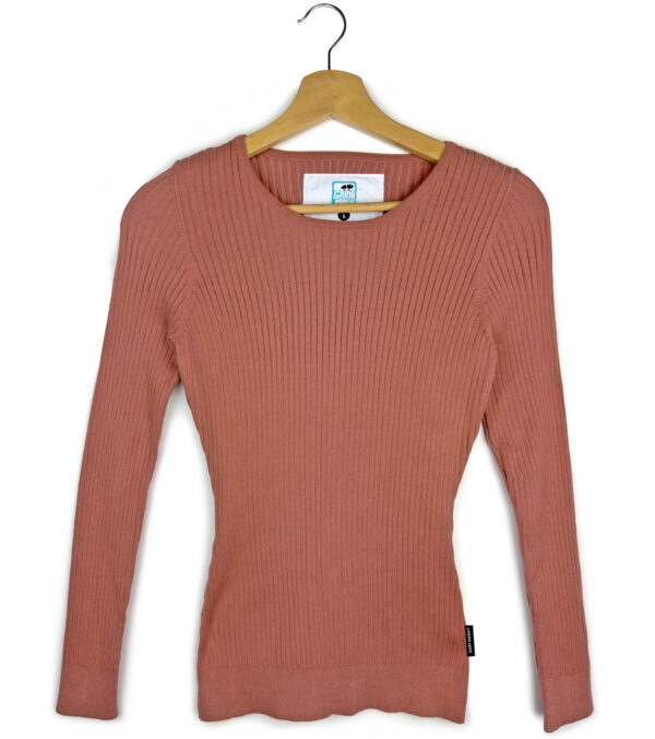 Knitted Slim Fit Longsleeve Yuma chutney - Image 5