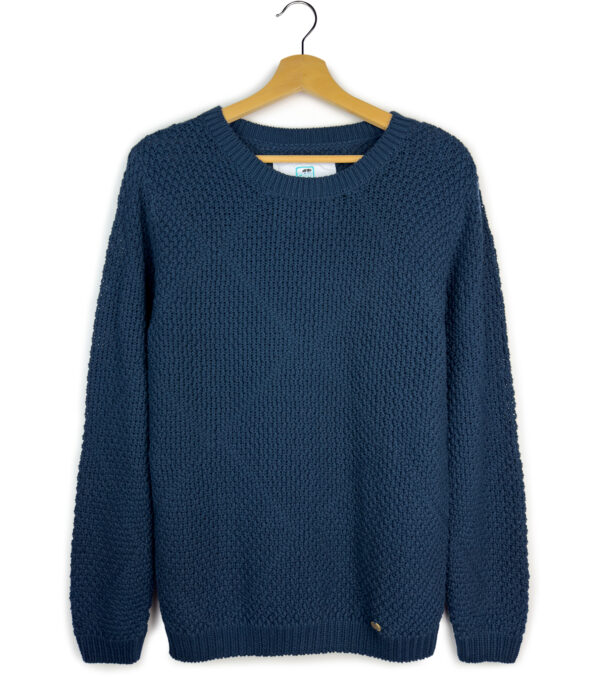 Knitted Pullover Lamona navy blue - Image 7