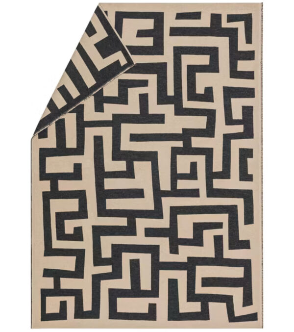 LUCA Flanelldecke “Labyrinth” 200 x 140 cm