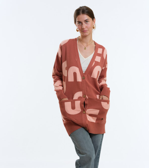 Oversize-Strickjacke Moline Tubes – Bild 3