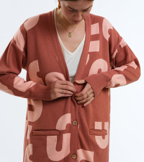 Oversized knit Jacke Moline Tubes - Image 6