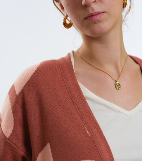 Oversize-Strickjacke Moline Tubes – Bild 5