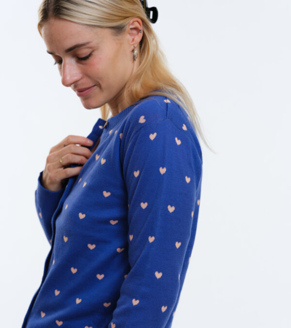 Fine Cardigan Penny Hearts - Image 3