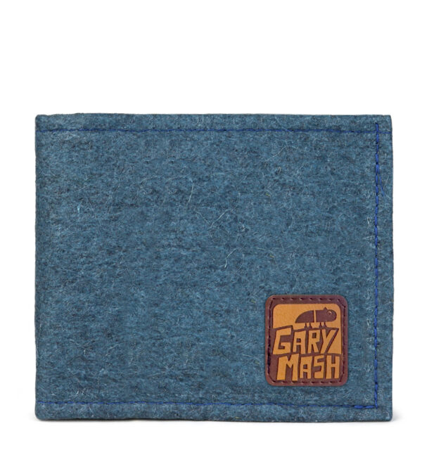 Piñatex® Wallet Denim blue