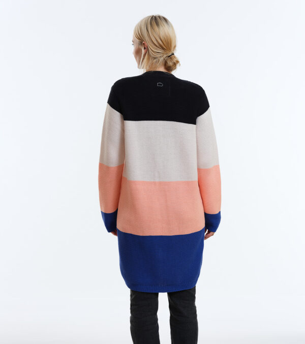 Long-Cardigan Alamo Blockstreifen – Bild 6