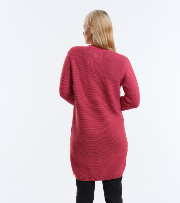 Long-Cardigan Alamo berry - Image 7