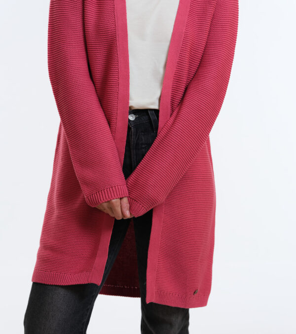 Long-Cardigan Alamo berry - Image 5