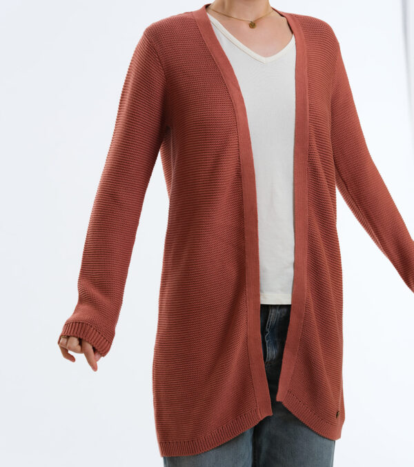 Long-Cardigan Alamo chutney – Bild 4