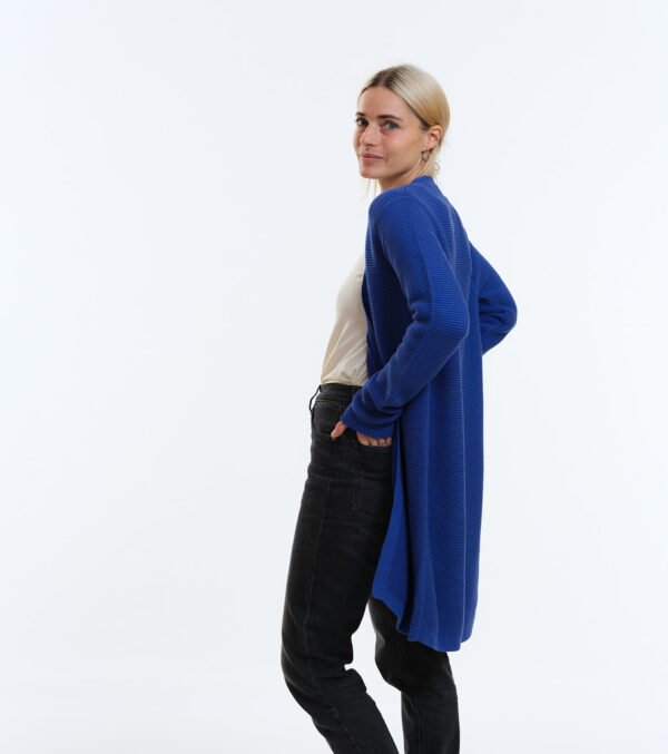 Long-Cardigan Alamo ultramarin - Image 2