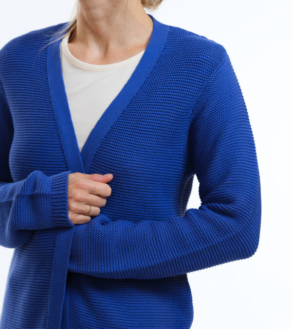 Long-Cardigan Alamo ultramarin - Image 3
