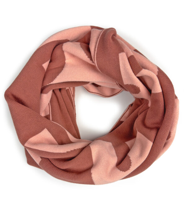 Loop Carberry Tubes made of fine Jacquard knit