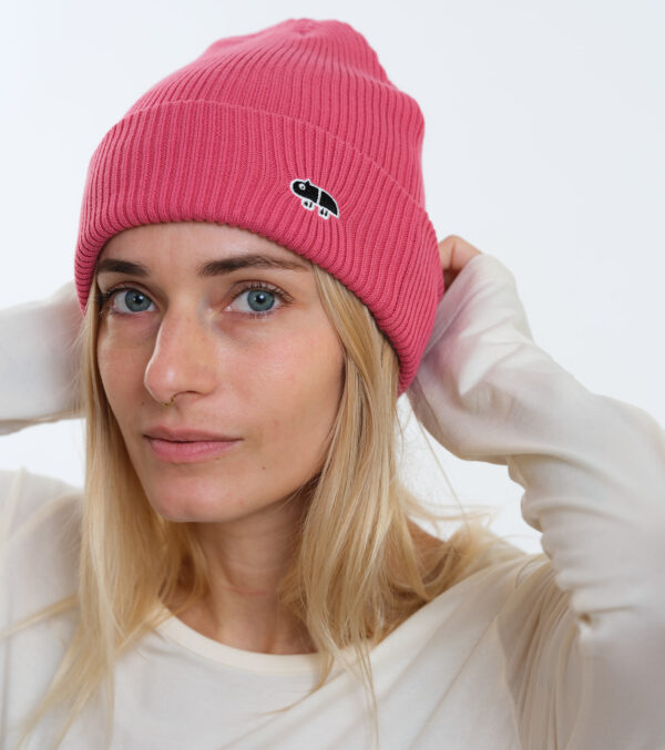 Fine rib knit Hat Roland - Image 2