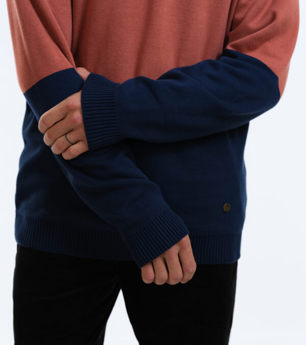 Knitted Pullover James Block stripes - Image 3