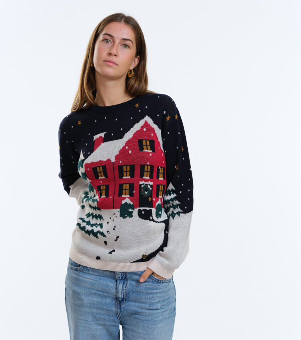 Knitted Pullover Lamona Holy Moly Red House - Image 2