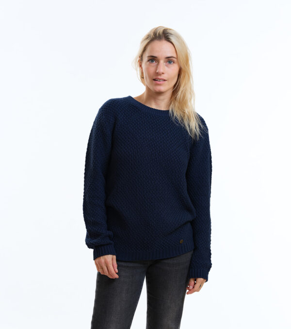 Knitted Pullover Lamona navy blue