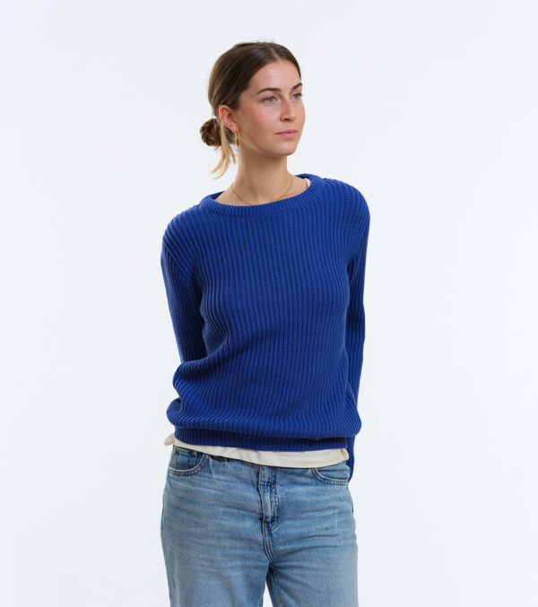 Knitted Pullover Lamona ultramarin