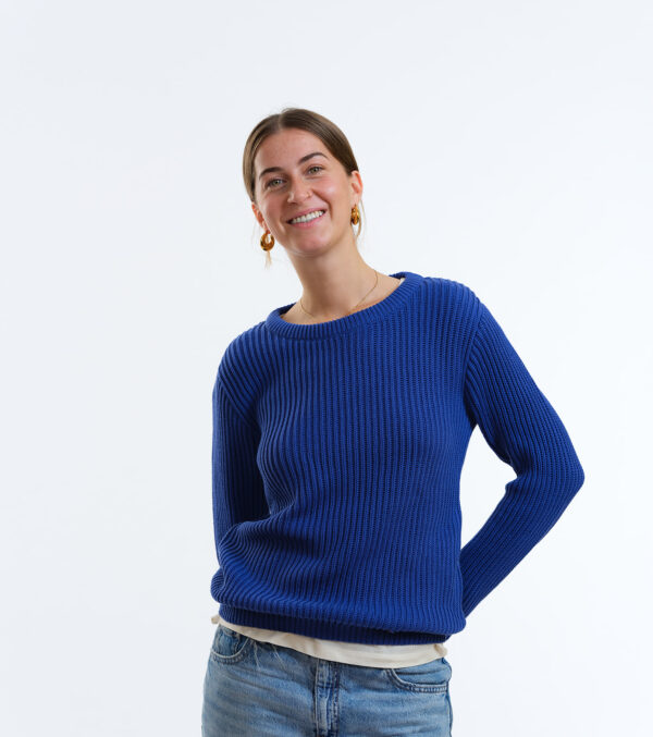 Knitted Pullover Lamona ultramarin - Image 2